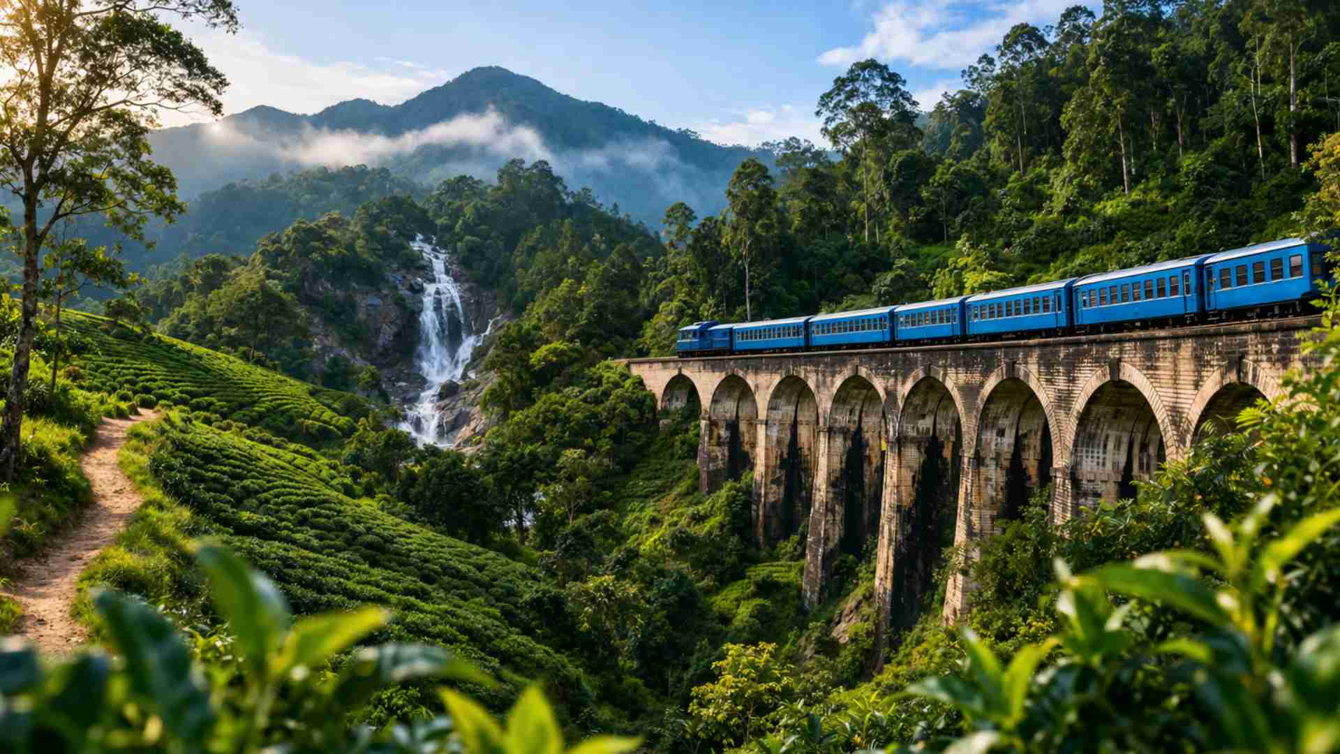 Ella — Misty mountains, tea trails and the iconic Nine Arch Bridge.